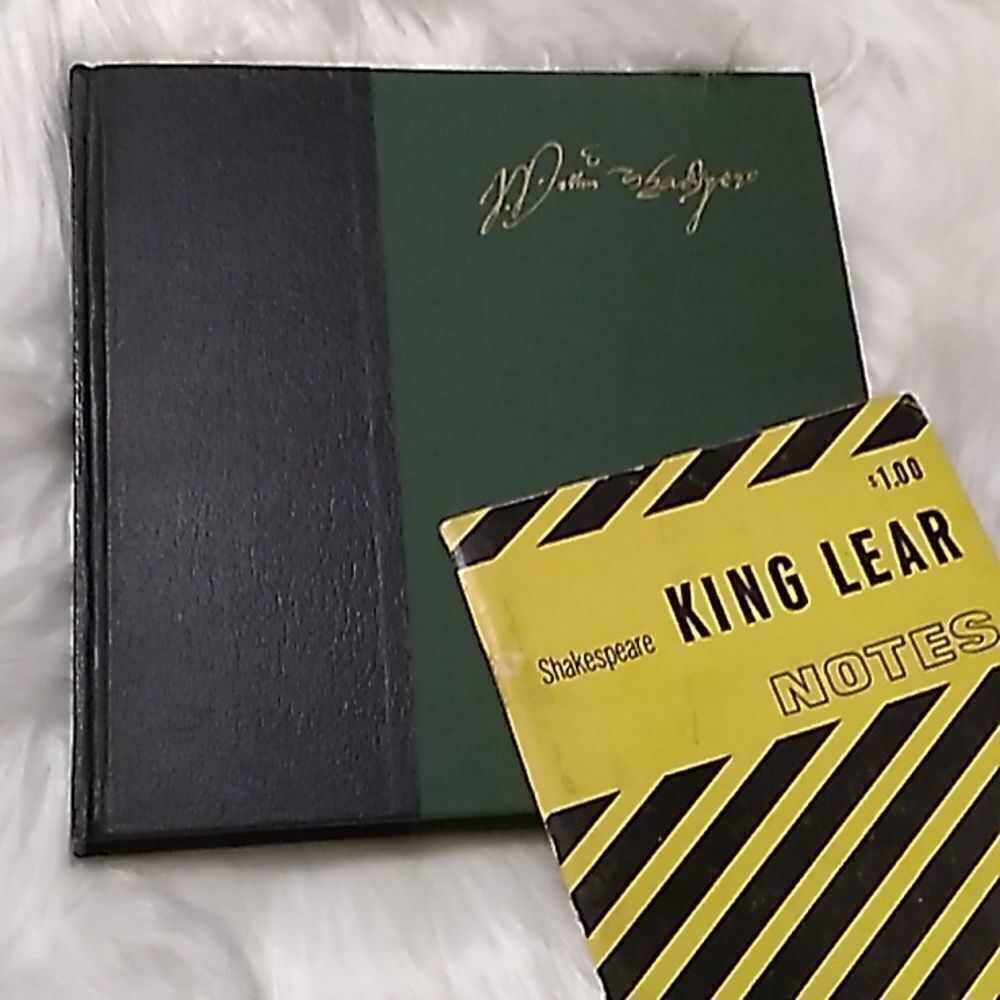 King Lear 1968 antique hardcover book